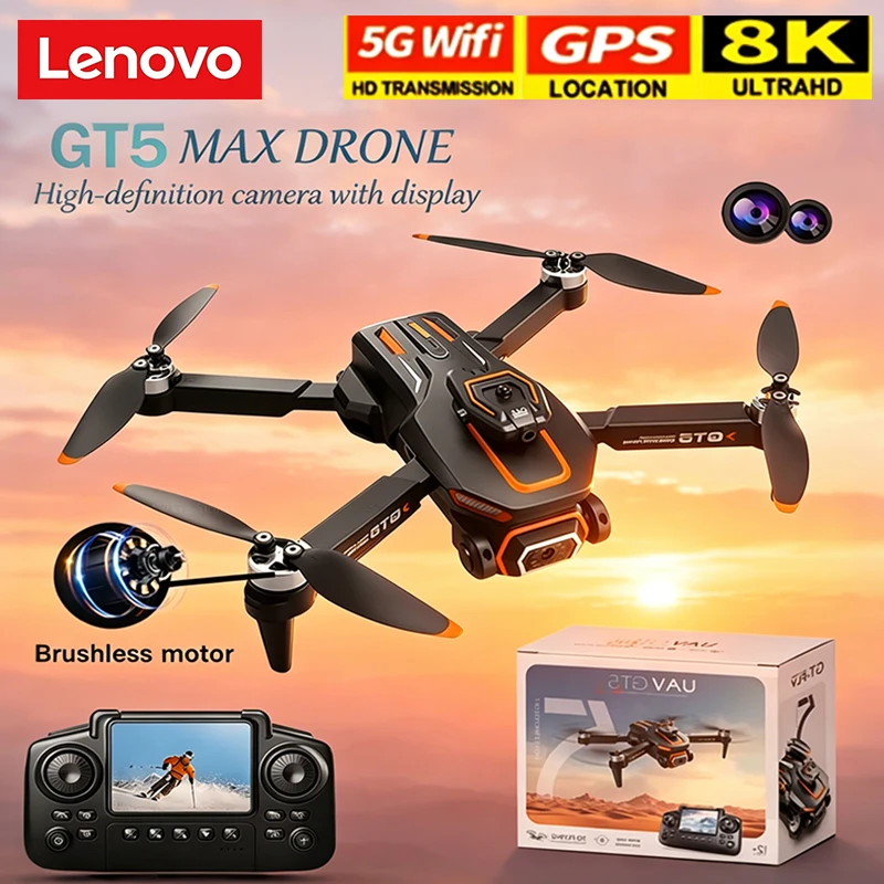 Lenovo GT5 8K HD Optical Flow  - огляд і ціна Drone Camera Wide Angle