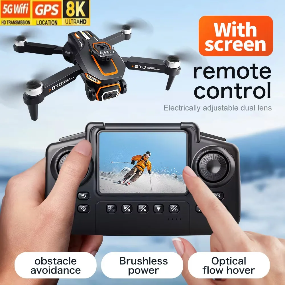 Lenovo GT5 8K HD Optical Flow  - огляд і ціна Drone Camera Wide Angle