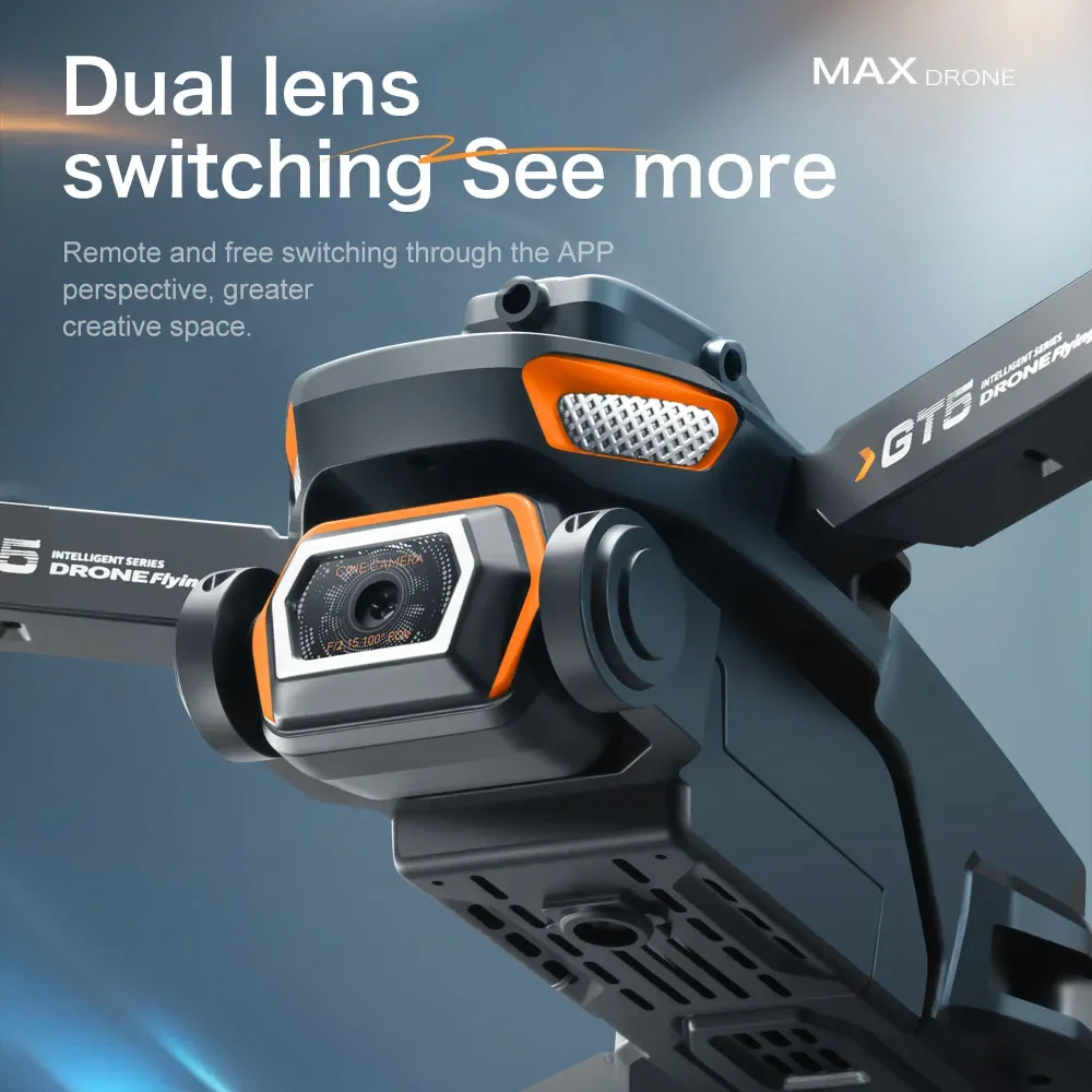 Lenovo GT5 8K HD Optical Flow  - огляд і ціна Drone Camera Wide Angle