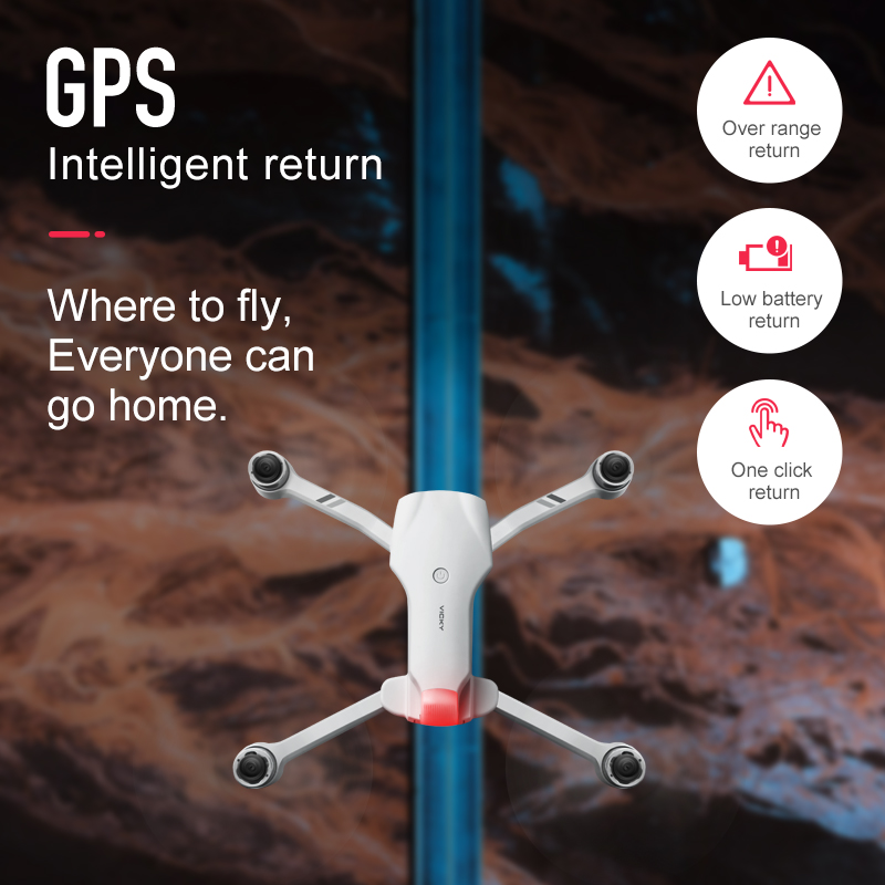 New 4K HD dual camera with GPS - огляд і ціна Drone Camera Wide Angle