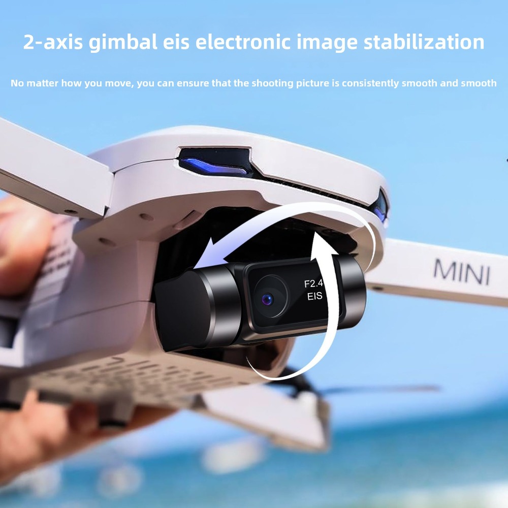 Global MiniX Drone! 4K UHD & a - огляд і ціна Drone Camera With Gimbal