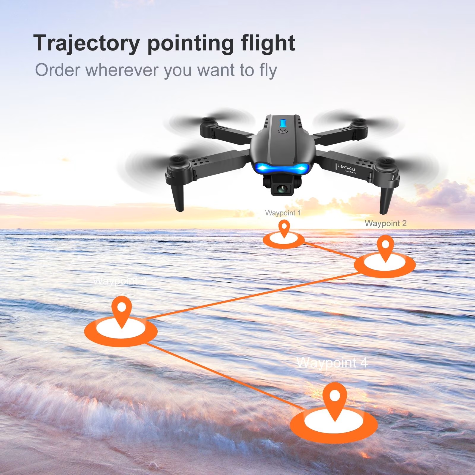 The 2026 upgraded E88 PRO MAX  - огляд і ціна Drone Camera 4K