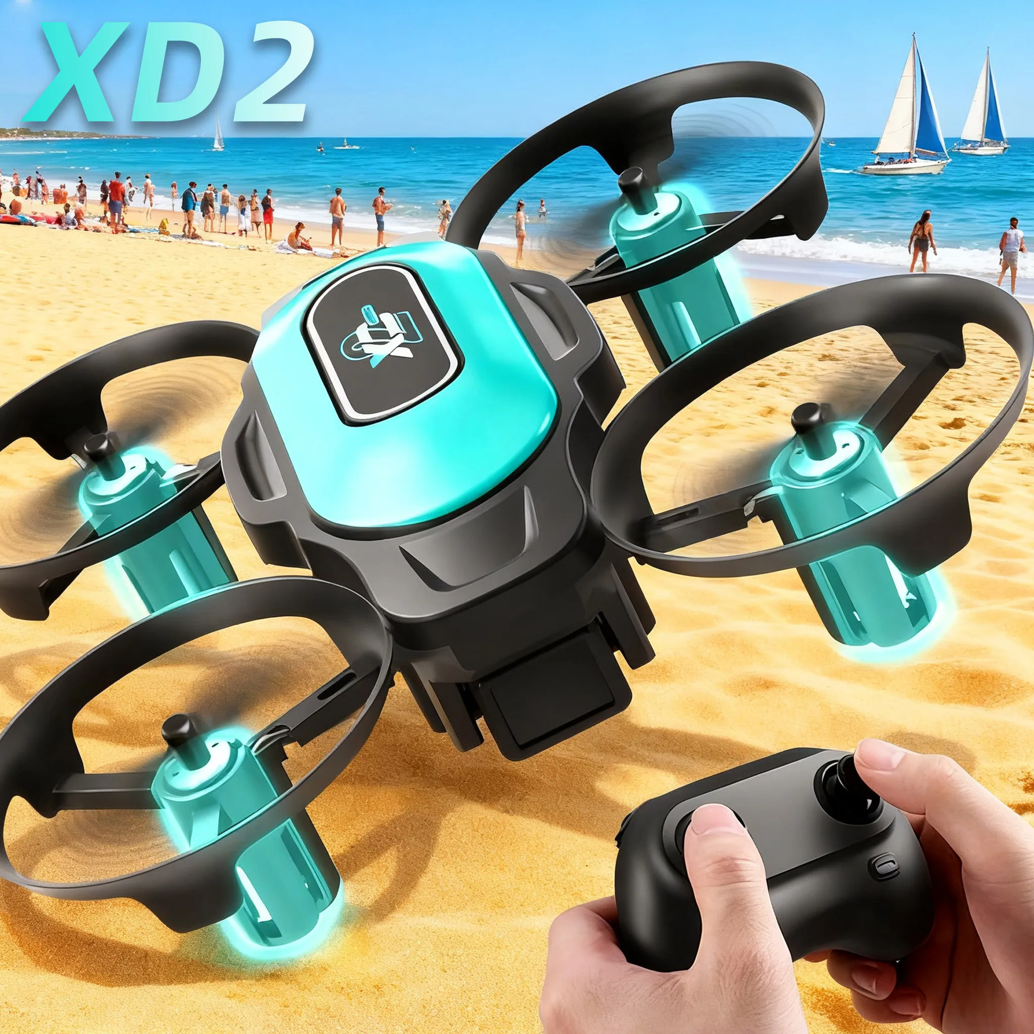 XD2 Mini Drone, 360° Stunt Fli - огляд і ціна Drone Camera Mount