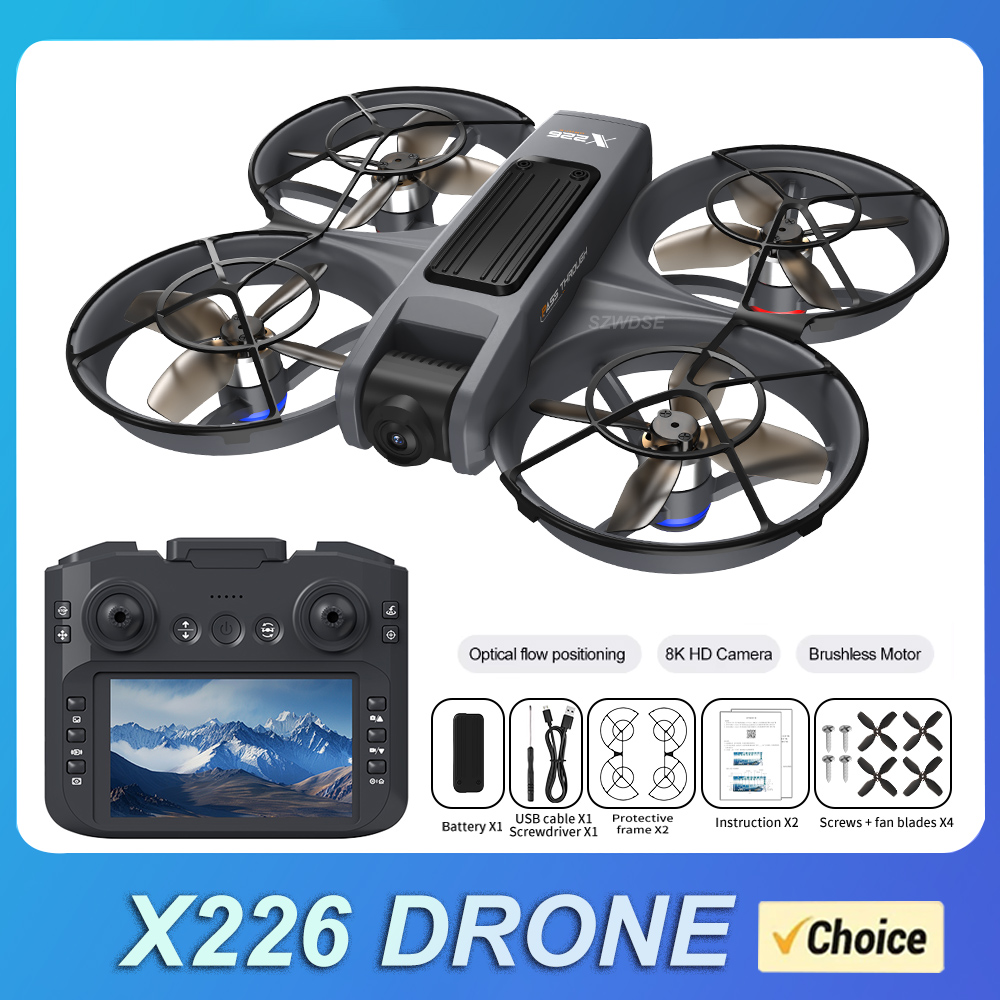 NEW X226 RC Drone 2.4G 5G WIFI - огляд і ціна Drone Camera 4K