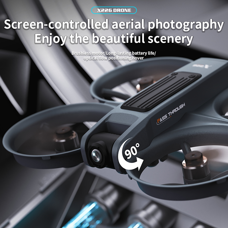 NEW X226 RC Drone 2.4G 5G WIFI - огляд і ціна Drone Camera 4K