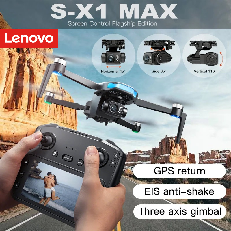 Lenovo GPS S-X1 Drone Three-ax - огляд і ціна Drone Camera Thermal