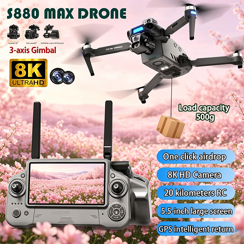 2026 New 8K Dual Camera Drone  - огляд і ціна Drone Camera Mount