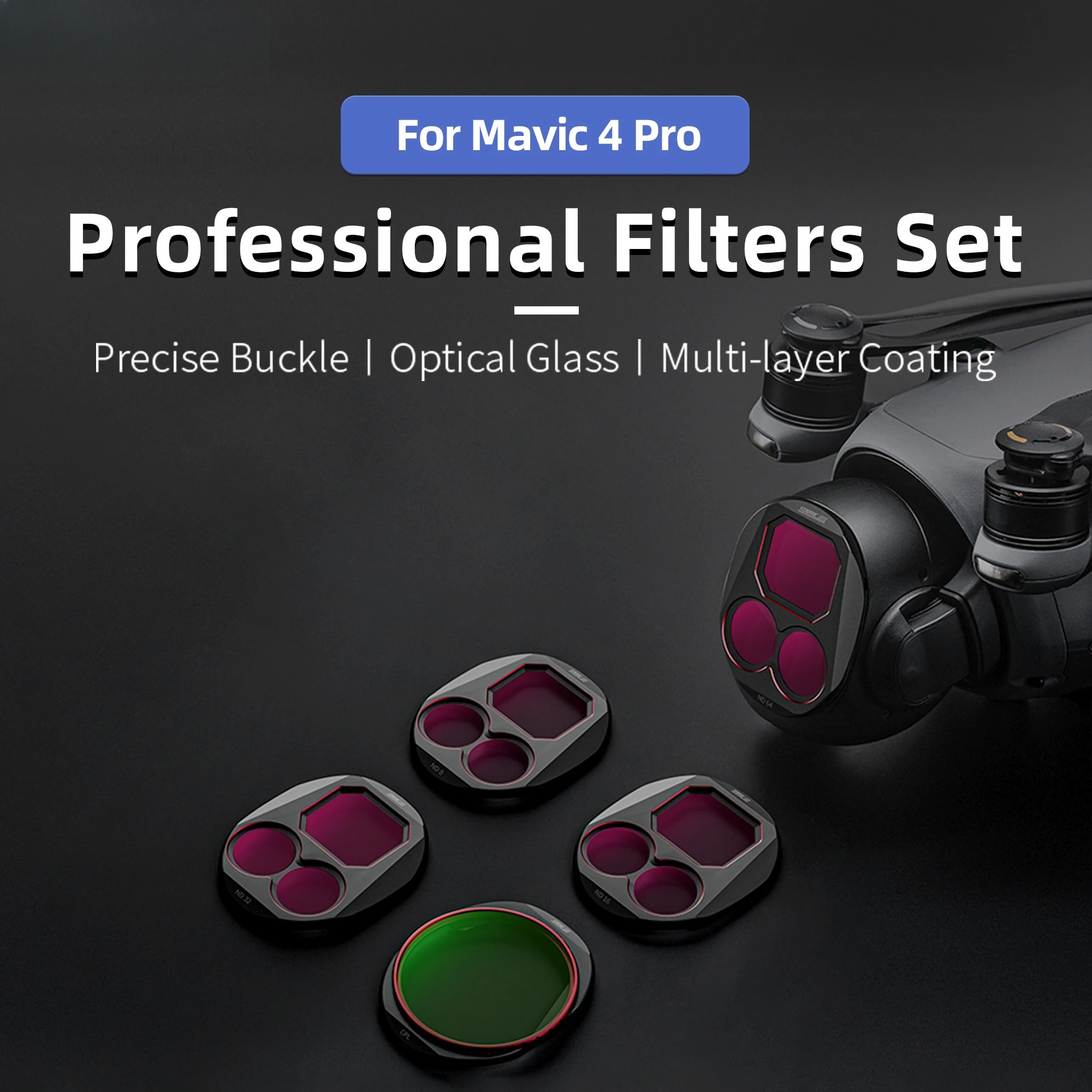 4Pcs Drone Camera ND Filters S - огляд і ціна Drone Camera Waterproof