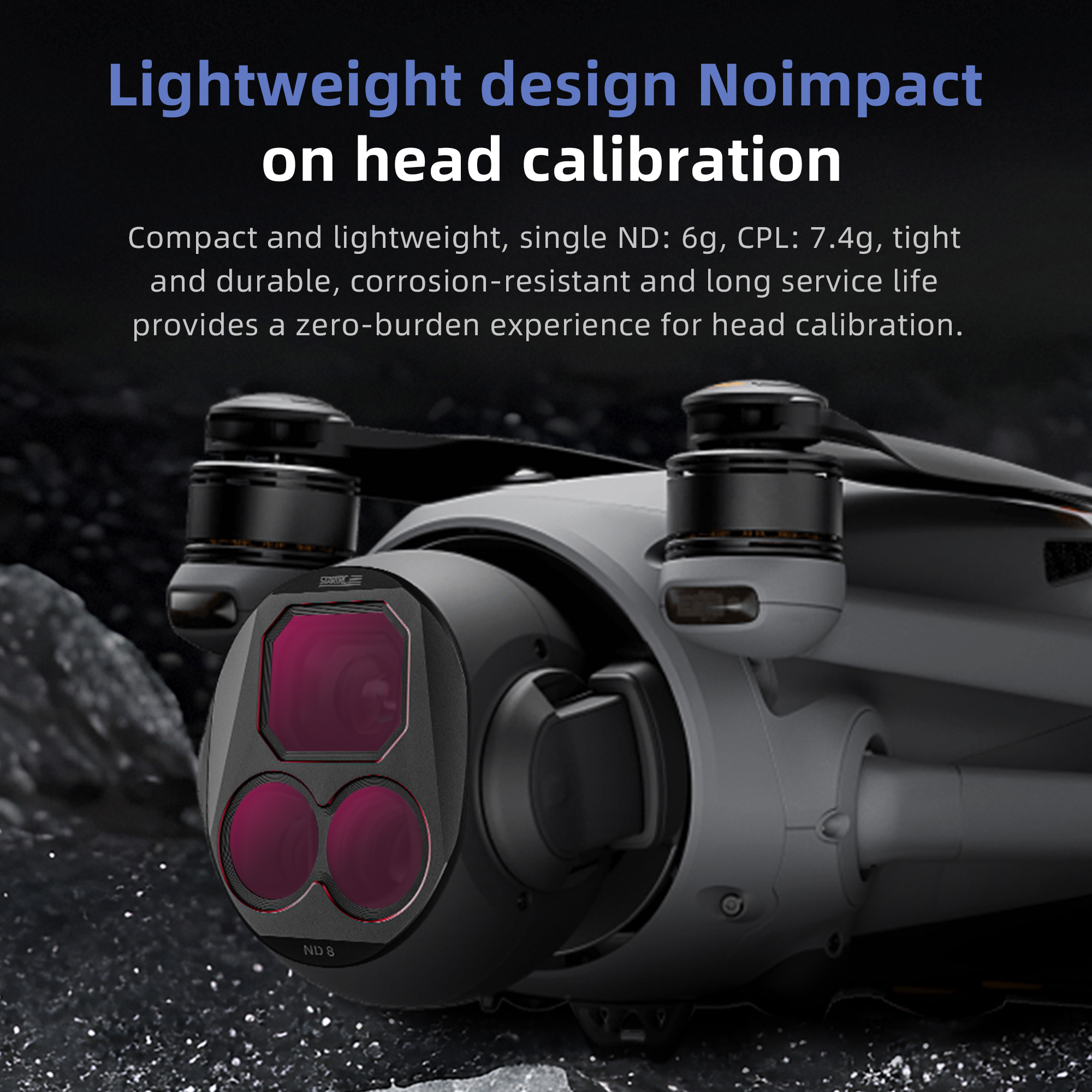 4Pcs Drone Camera ND Filters S - огляд і ціна Drone Camera Waterproof