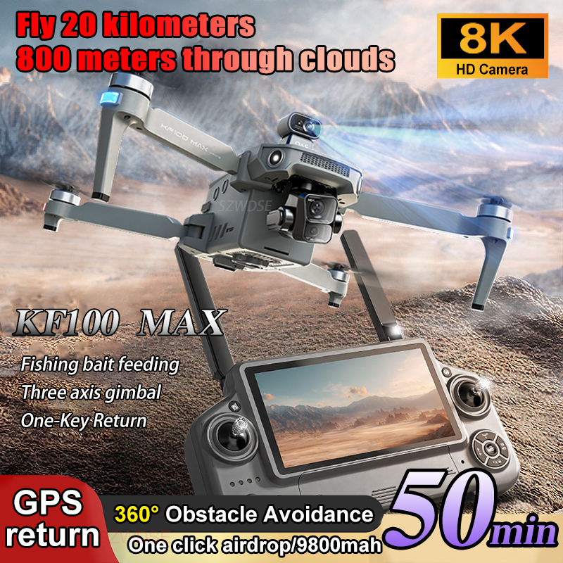 SJRC KF100 MAX 8K UHD Photo HD - огляд і ціна Drone Camera Professional