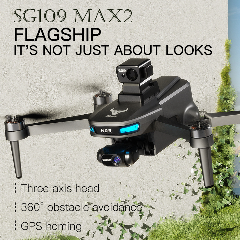 SG109 MAX2 Professional FPV 8K - огляд і ціна Drone Camera Professional