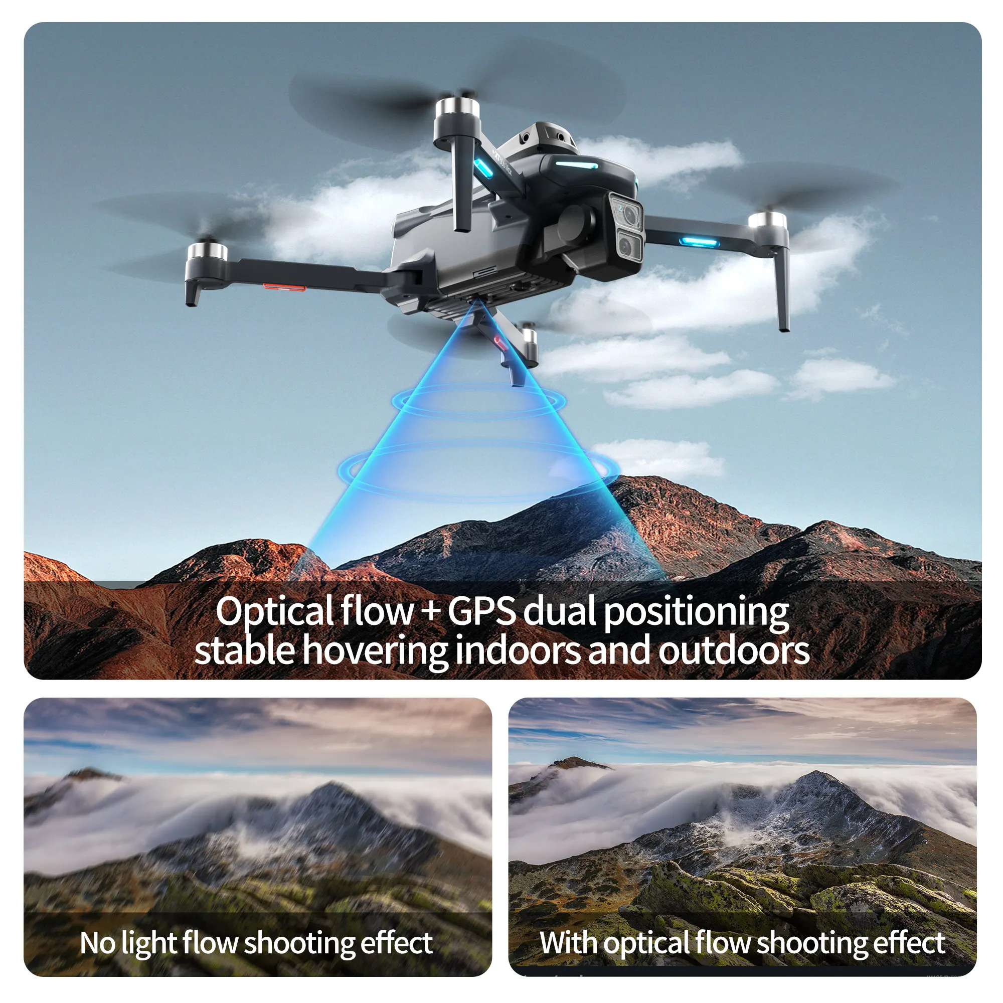 Lenovo XT606 MAX GPS Drone 4k  - огляд і ціна Drone Camera Thermal