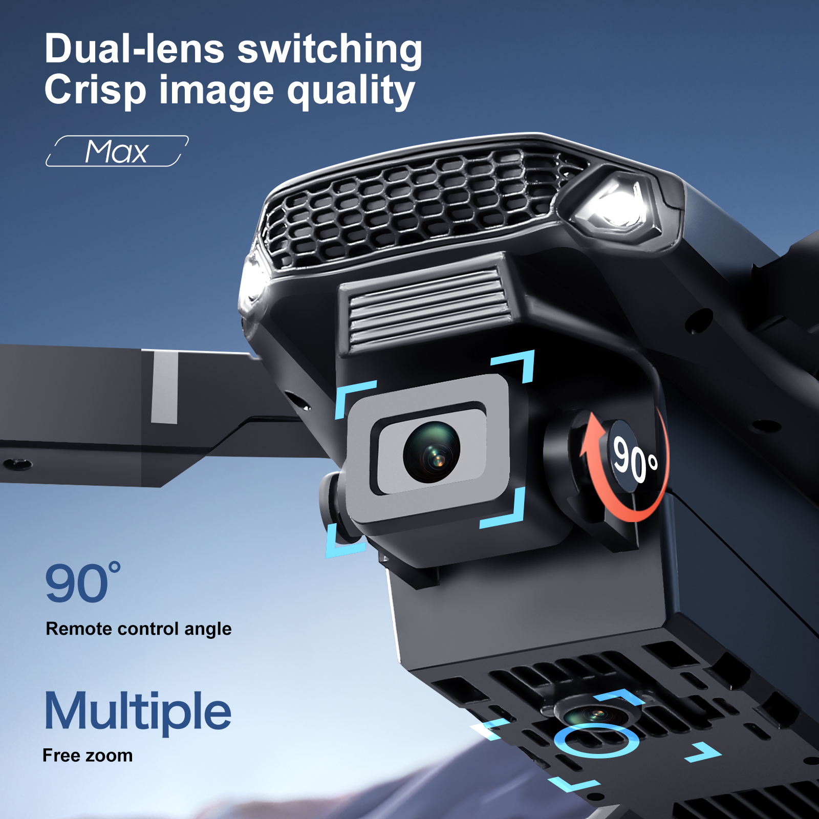 2025 New E88 E99 Upgraded Dron - огляд і ціна Drone Camera 4K