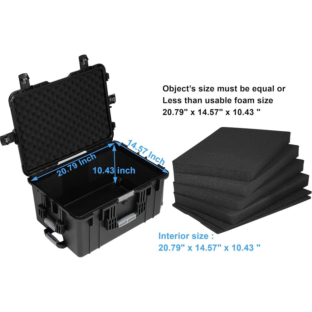 24.5 Rolling Waterproof Case w - огляд і ціна Drone Camera Waterproof