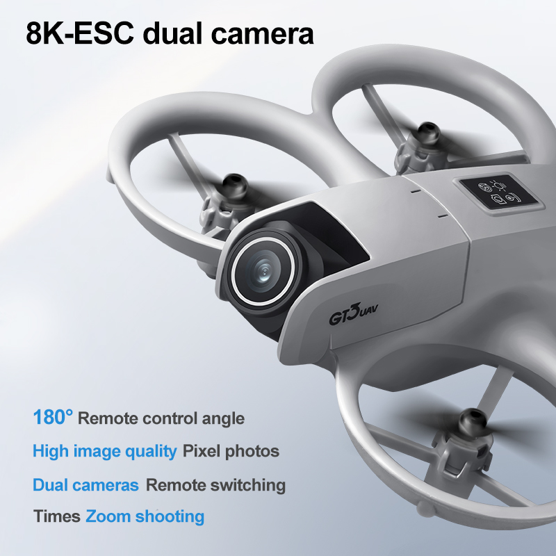 New GT3 Mini RC Drone 8K 5G Ae - огляд і ціна Drone Camera Mount