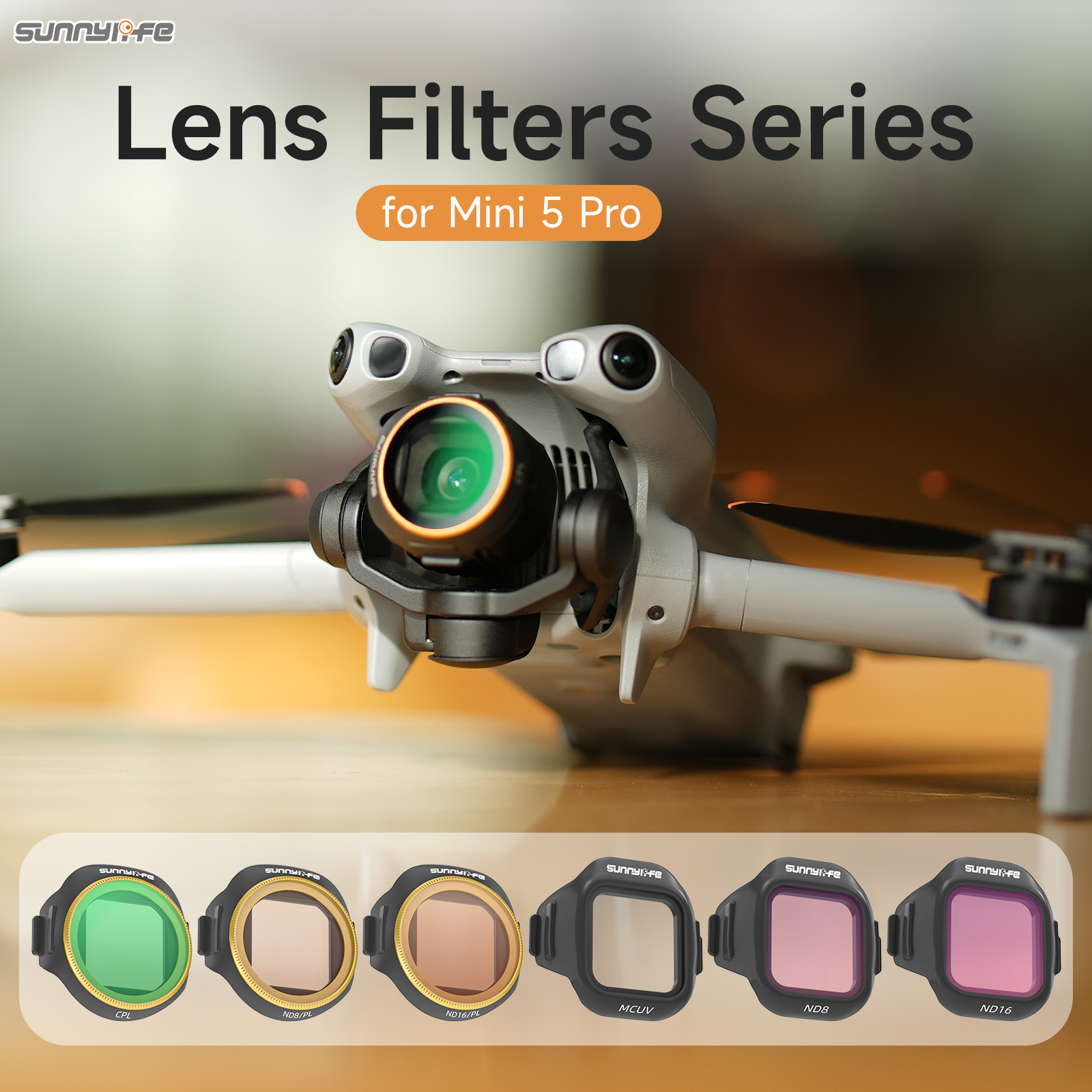 Sunnylife Lens For Mini 5 Pro  - огляд і ціна Drone Camera Filter