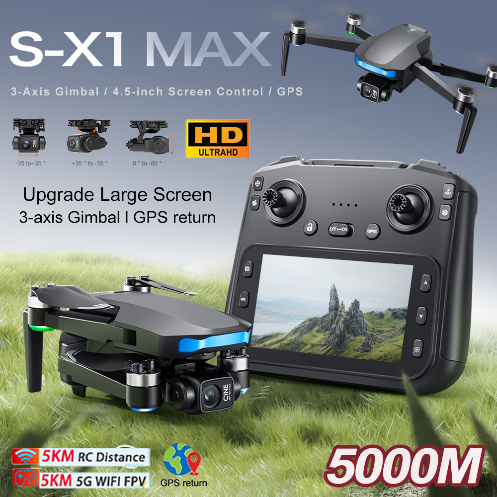 New S-X1 MAX Drone GPS 8K Prof - огляд і ціна Drone Camera Mount