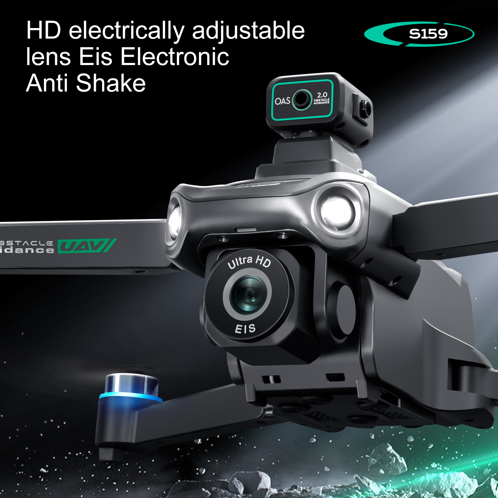 S159 GPS Drone 4K Profesional  - огляд і ціна Drone Camera Mount